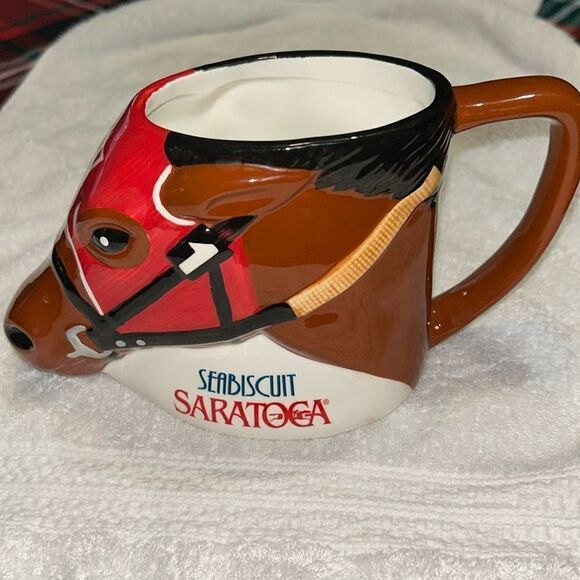 Saratoga Seabiscuit Horse Mug - Picture 1 of 5